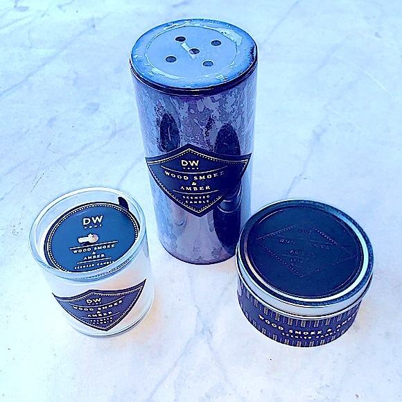 DW HOME CANDLE WOOD SMOKE & AMBER SET SCENTED - Picture 8 of 10